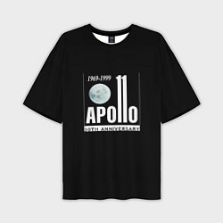 Футболка оверсайз мужская Apollo space, цвет: 3D-принт