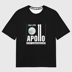 Футболка оверсайз мужская Apollo space, цвет: 3D-принт