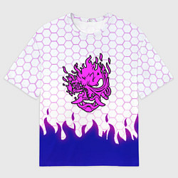 Мужская футболка оверсайз Samurai logo cdproject