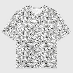 Мужская футболка оверсайз Расслабься и веселись