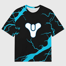 Мужская футболка оверсайз Destiny storm