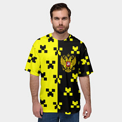 Футболка оверсайз мужская Minecraft Russia, цвет: 3D-принт — фото 2