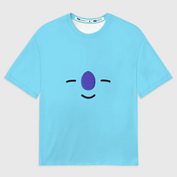 Футболка оверсайз мужская BT21-Koya, цвет: 3D-принт