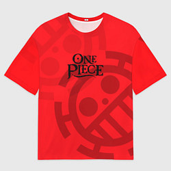 Футболка оверсайз мужская One Piece Luffy Monkey D, цвет: 3D-принт