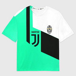 Мужская футболка оверсайз Juventus geometry