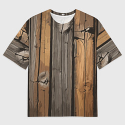 Мужская футболка оверсайз Old boards