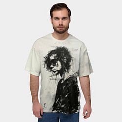 Футболка оверсайз мужская Рисунок карандашом, цвет: 3D-принт — фото 2