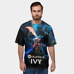 Футболка оверсайз мужская Ivy Deadlock, цвет: 3D-принт — фото 2