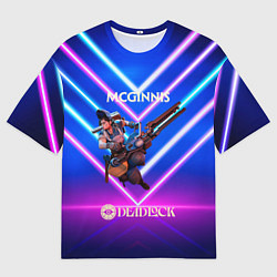 Мужская футболка оверсайз McGinnis Deadlock