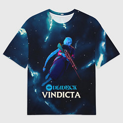 Мужская футболка оверсайз Виндикта Deadlock