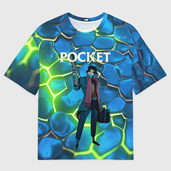 Мужская футболка оверсайз Pocket Deadlock