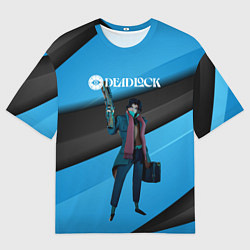 Футболка оверсайз мужская Deadlock Pocket, цвет: 3D-принт