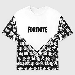 Мужская футболка оверсайз Fortnite japan game