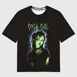 Футболка оверсайз мужская Goth girl - Beetlejuice, цвет: 3D-принт