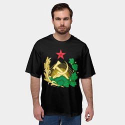 Футболка оверсайз мужская Советский союз герб, цвет: 3D-принт — фото 2