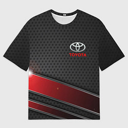 Мужская футболка оверсайз Toyota auto car