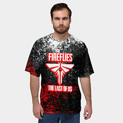 Футболка оверсайз мужская Цикады последние из нас краски, цвет: 3D-принт — фото 2
