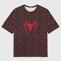 Мужская футболка оверсайз Spider-Man logo