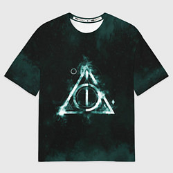 Мужская футболка оверсайз Дары смерти