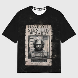 Футболка оверсайз мужская Сириус Блэк, цвет: 3D-принт
