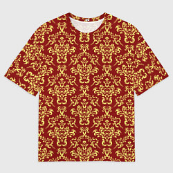 Мужская футболка оверсайз Викторианский колорит