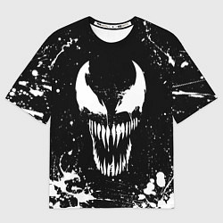 Мужская футболка оверсайз Venom logo