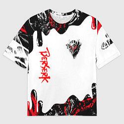 Мужская футболка оверсайз Берсерк - маска