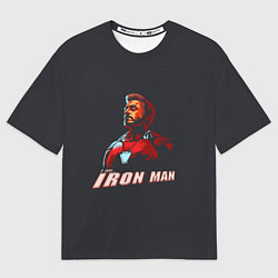 Футболка оверсайз мужская Я железный человек, цвет: 3D-принт