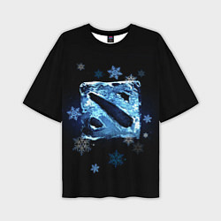 Футболка оверсайз мужская Dota 2 - ice, цвет: 3D-принт
