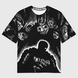 Футболка оверсайз мужская Guts in the dark, цвет: 3D-принт