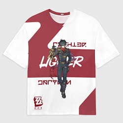 Футболка оверсайз мужская Лайтер - ZZZ, цвет: 3D-принт