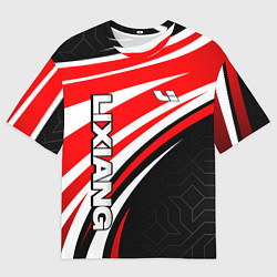 Мужская футболка оверсайз Lixiang- red sport uniform