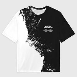 Мужская футболка оверсайз Arctic Monkeys - лого