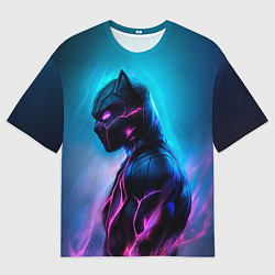 Мужская футболка оверсайз Black Panther
