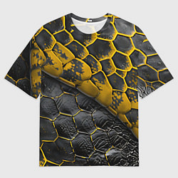 Мужская футболка оверсайз Костюм рептилии