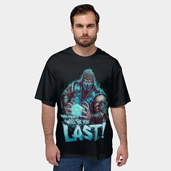 Футболка оверсайз мужская Sub-zero - Mortal Kombat, цвет: 3D-принт — фото 2