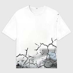 Футболка оверсайз мужская Одинокий борец на просторах, цвет: 3D-принт