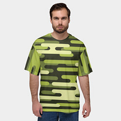 Футболка оверсайз мужская Камуфляжная форма, цвет: 3D-принт — фото 2