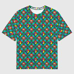 Мужская футболка оверсайз Витраж