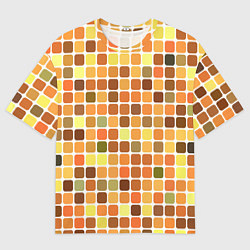 Мужская футболка оверсайз Осенняя палитра