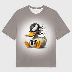 Мужская футболка оверсайз Venom Duck - ai art fantasy