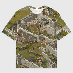 Мужская футболка оверсайз Stronghold Crusader Definitive Edition
