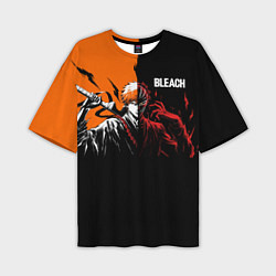 Мужская футболка оверсайз Bleach Ичиго Куросаки