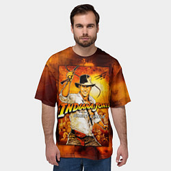 Футболка оверсайз мужская Indiana Jones and the Great Circle, цвет: 3D-принт — фото 2