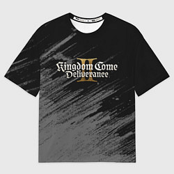 Футболка оверсайз мужская Kingdom come 2 - монохромный, цвет: 3D-принт