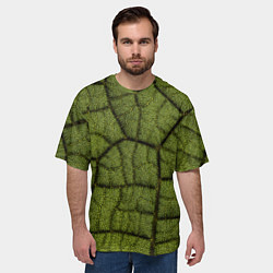 Футболка оверсайз мужская Микромир, цвет: 3D-принт — фото 2