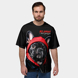 Футболка оверсайз мужская Все дуреют с этих французов, цвет: 3D-принт — фото 2