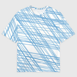 Футболка оверсайз мужская Паутина проводов, цвет: 3D-принт