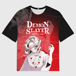 Футболка оверсайз мужская Гора Натагумо - демон паук, цвет: 3D-принт