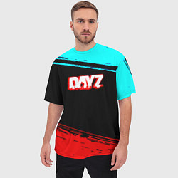 Футболка оверсайз мужская Dayz neon color, цвет: 3D-принт — фото 2